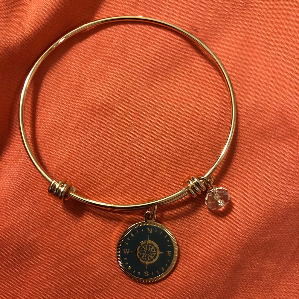 Alex and Ani rose gold bracelet